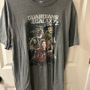 Guardians of the Galaxy Vol. 2 Gray Graphic Tee Shirt Size XL